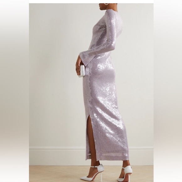 16ARLINGTON
Solaria sequined stretch-tulle maxi dress sz UK 14 - Picture 2 of 4